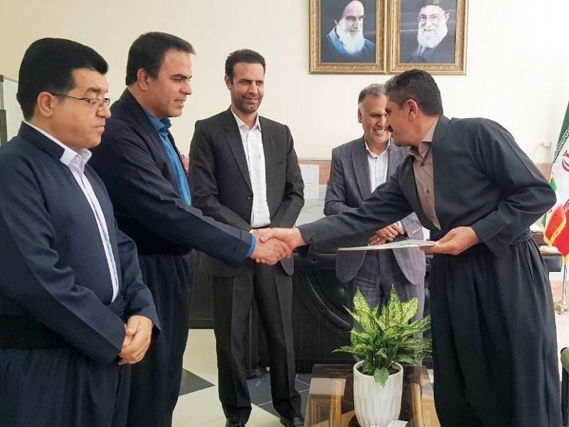 مراسم تودیع و معارفه رئیس صمت پاوه برگزار شد مراسم تودیع و معارفه رئیس صمت پاوه برگزار شد