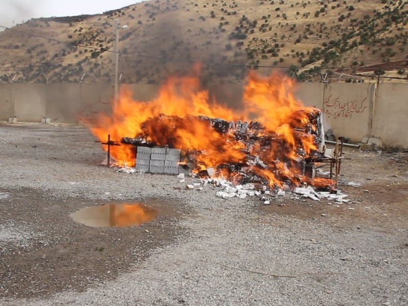 ۳۲۰ میلیارد ریال کالای قاچاق در شهرستان پاوه امحا شد ۳۲۰ میلیارد ریال کالای قاچاق در شهرستان پاوه امحا شد