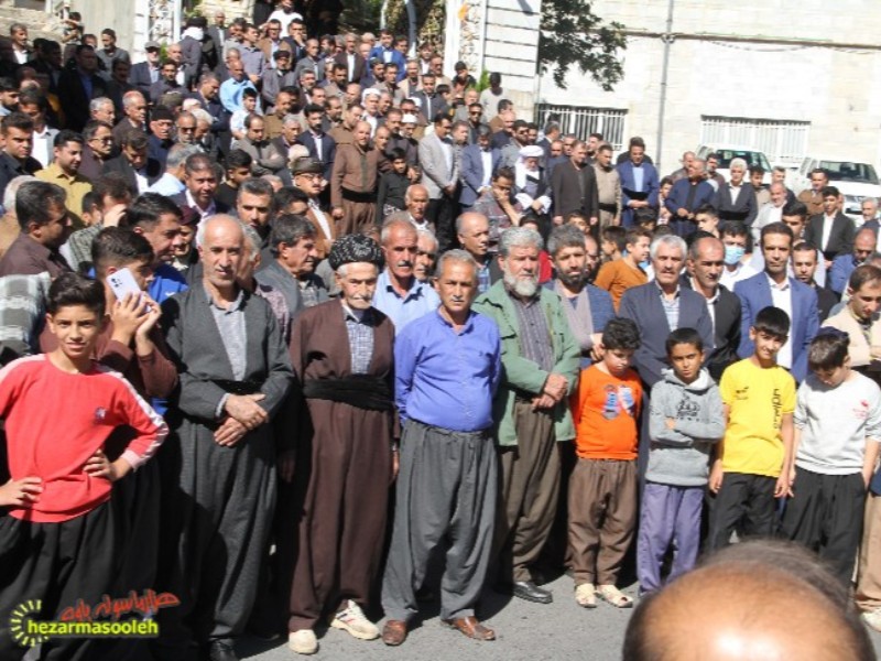 تجمع حمایت از فلسطین در پاوه برگزار شد