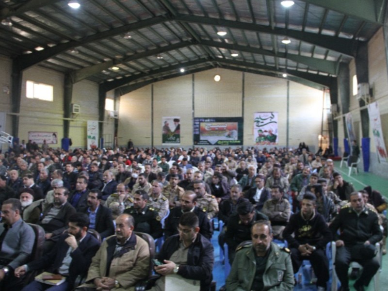 گردهمایی بسیجیان در سپاه ناحیه پاوه برگزار شد