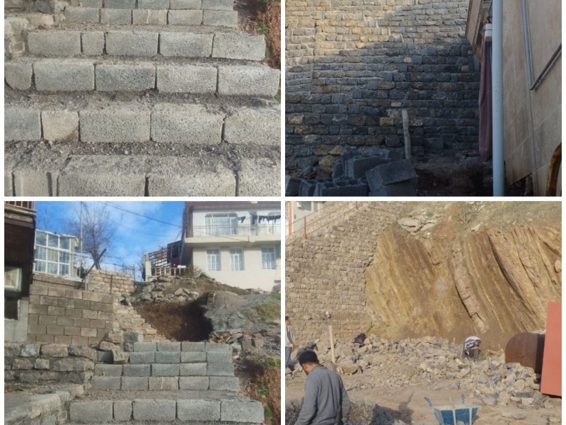 عملیات عمرانی شهرداری نوسود اجرا شد