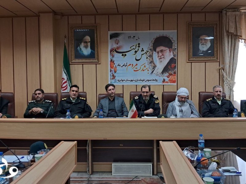 فرمانده جدید انتظامی جوانرود معرفی شد