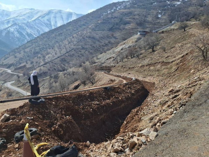 گازرسانی بخش باینگان در ایستگاه آخر