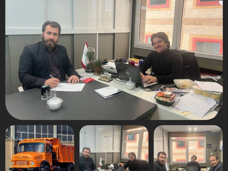 شهرداری نودشه مجهزتر شد/ اضافه شدن یک دستگاه بنز کمپرسی۱۹۳۰به ماشین آلات شهرداری