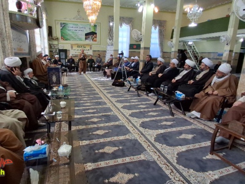 برگزاری گردهمایی ائمه جمعه اهل تشیع و تسنن استان در پاوه