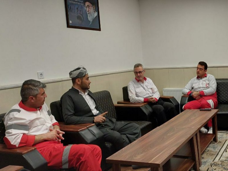 برگزاری جلسه احکام و اخلاق اسلامی در پایگاه امداد و نجات هلال احمر شهرستان پاوه