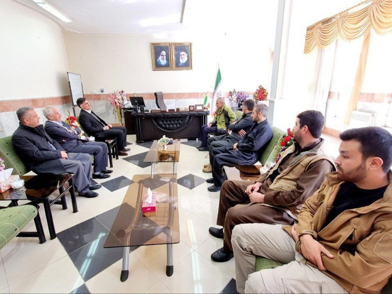 دیدار سردار آسیابانی با فرماندار پاوه