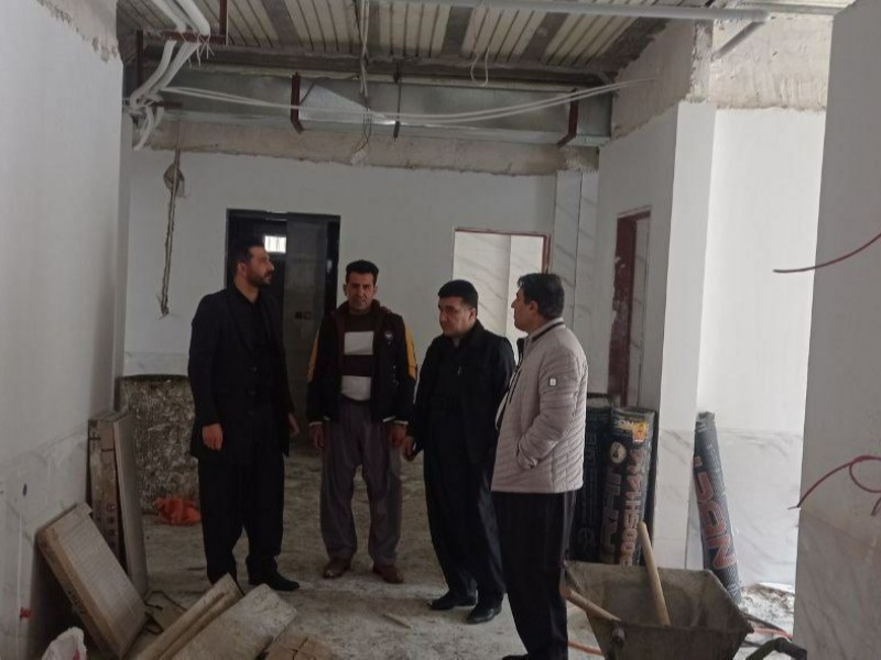 مرکز جامع سلامت  شماره ۲  پاوه 95 درصد پیشرفت فیزیکی دارد