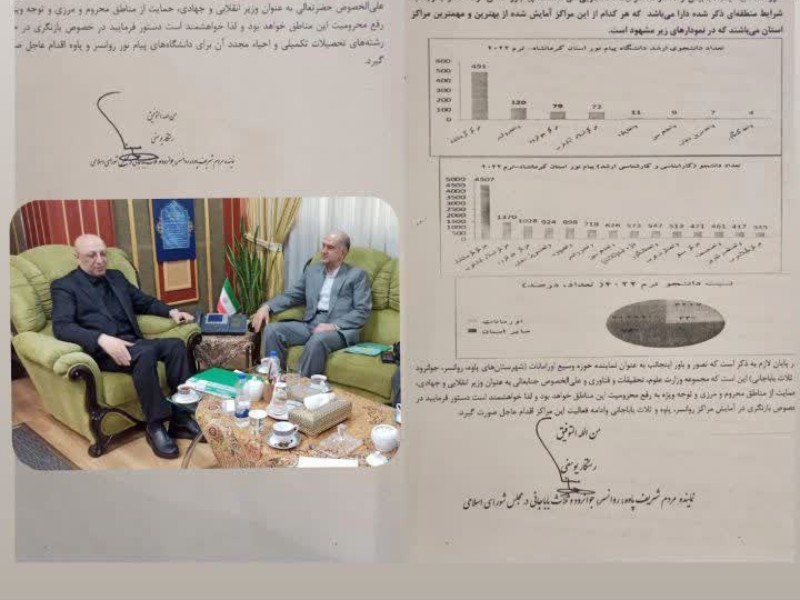 ممانعت از آمایش دانشگاههای پیام نور منطقه/بازگردانی رشته های تحصیلات تکمیلی در دفترچه انتخاب رشته