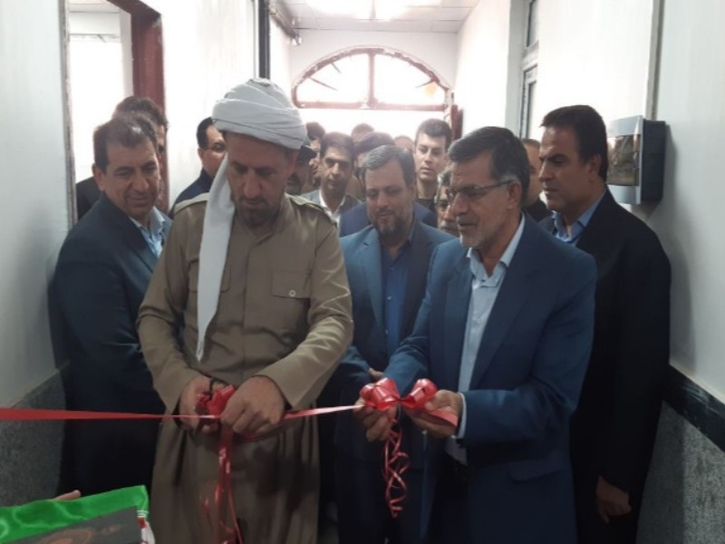 افتتاحیه و کلنگ زنی دو پروژه در شهر نودشه؛