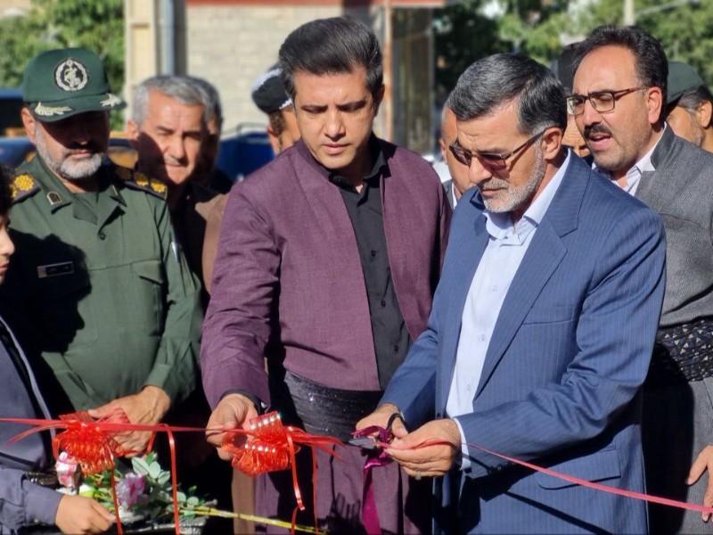 ۲ پروژه عمرانی شهرداری بانه‌وره افتتاح شد