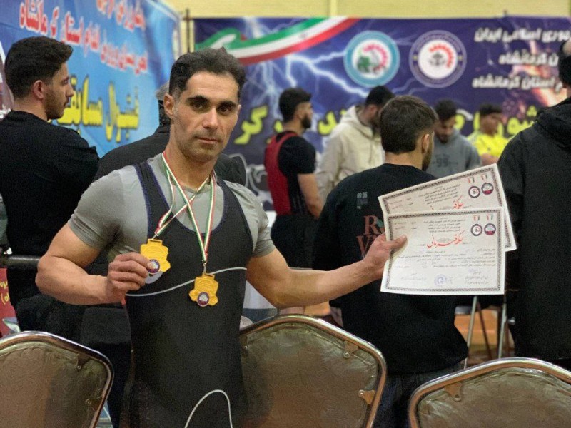 کسب دو مدال طلای کارگری غرب کشور توسط جوان پاوه‌ای