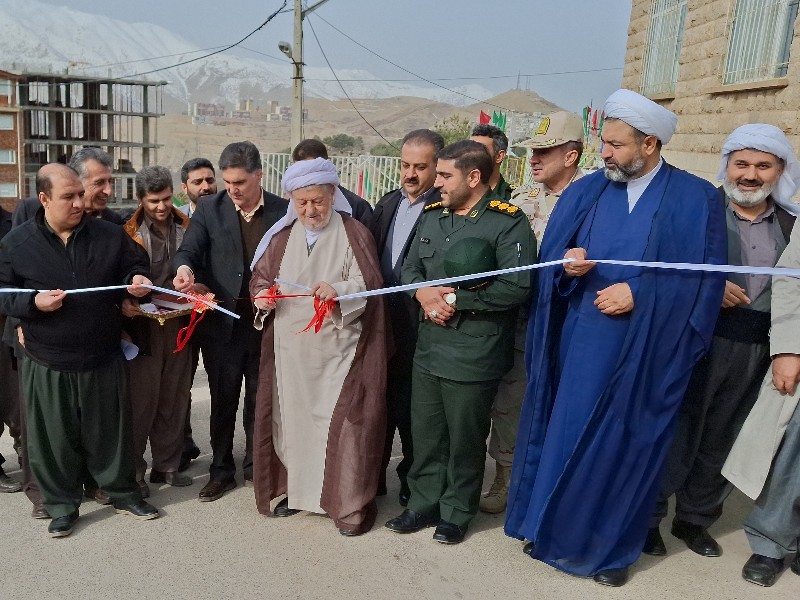 افتتاح پروژه‌های شهرداری پاوه به مناسبت دهه مبارک فجر انقلاب اسلامی