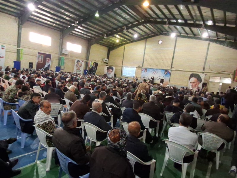 از برگزاری مراسم اقتدار بسیجیان در پاوه