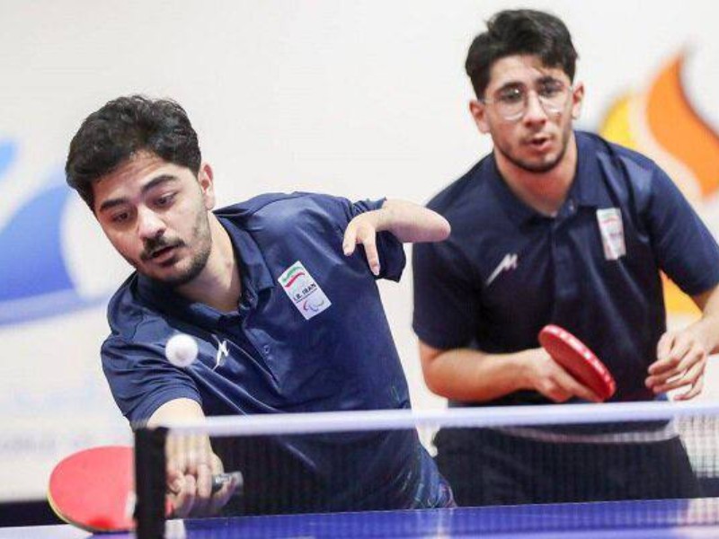 هتتریک طلای پاراتنیس روی میز با قهرمانی دوبل پسران؛ درخشش نماینده کرمانشاه هتتریک طلای پاراتنیس روی میز با قهرمانی دوبل پسران؛ درخشش نماینده کرمانشاه