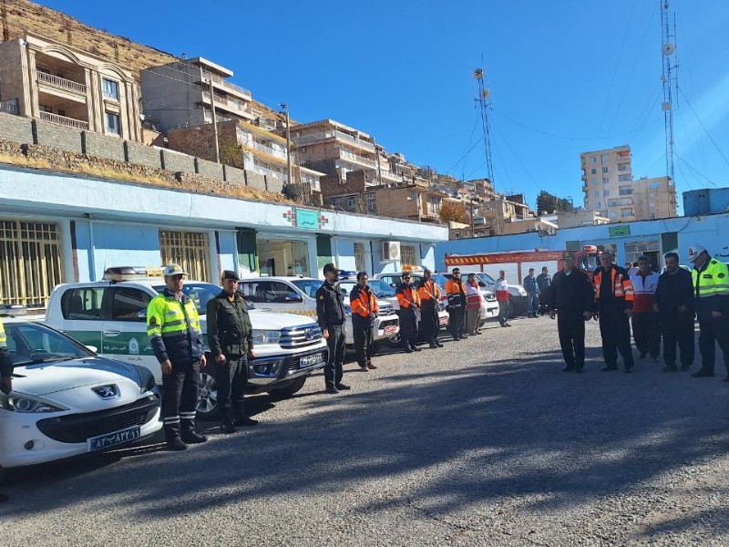 طرح زمستانی پلیس راهور شهرستان پاوه آغاز شد