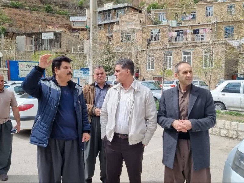 بازدید فرماندار پاوه از روستای هجیج همزمان با آغاز موج دوم سفرهای نوروزی