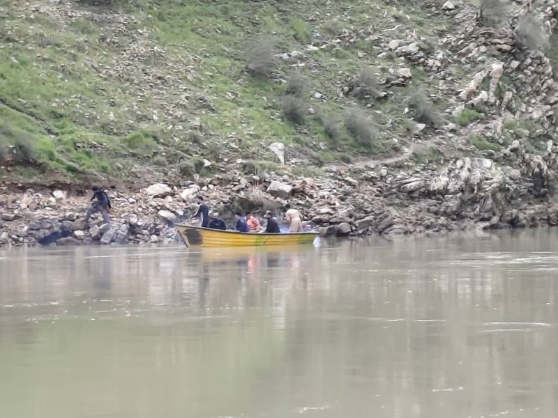 غرق شدن یک نفر در دوآب پاوه