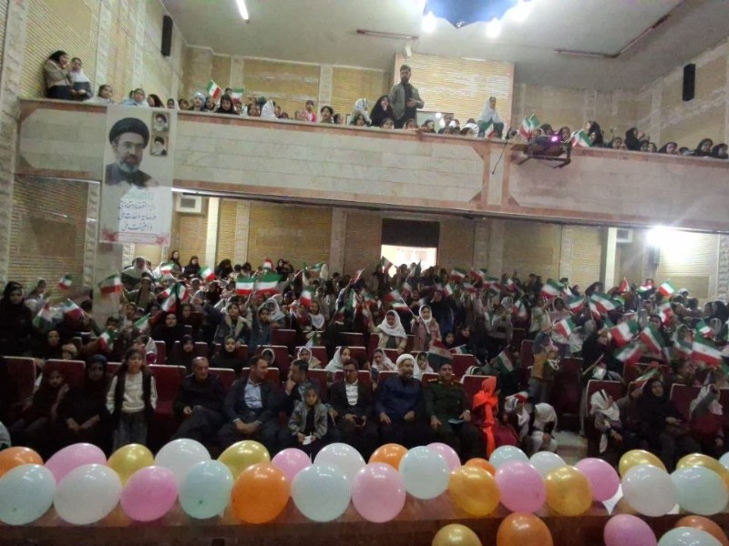 برگزاری مراسم اجتماع دختران در پاوه