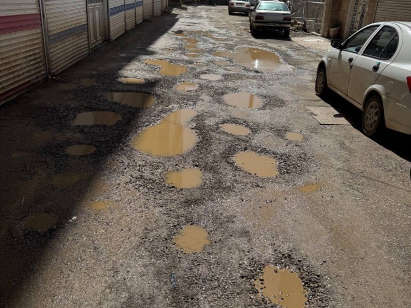 پیگیری ویژه برای ترمیم آسفالت و بهسازی معابر پاوه / عذرخواهی عضو شورای شهر از شهروندان بابت وضعیت کنونی معابر