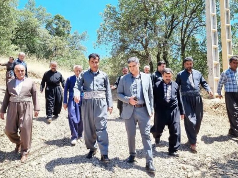 معبر سرباور به خانقاه در مسیر کاهش ترافیک پاوه معبر سرباور به خانقاه در مسیر کاهش ترافیک پاوه